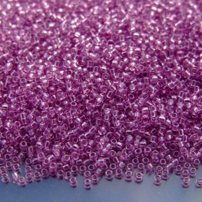 10g 6 Transparent Light Amethyst Toho Seed Beads 15/0 1.5mm Michael's UK Jewellery