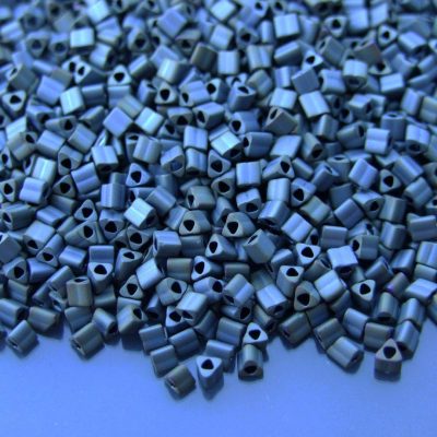 10g 613 Matte Color Iris Grey Toho Triangle Seed Beads 11/0 2mm Michael's UK Jewellery
