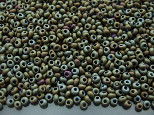 10g 614 Matte Color Iris Brown Toho 3mm Magatama Seed Beads Michael's UK Jewellery