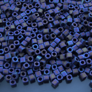 10g 615 Matte Color Iris Purple Toho Cube Seed Beads 3mm Michael's UK Jewellery