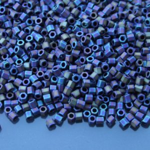 10g 615 Matte Color Iris Purple Toho Hexagon Seed Beads 8/0 3mm Michael's UK Jewellery
