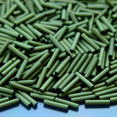 10g 617 Matte Color Dark Olivine Toho Bugle Seed Beads 9mm Michael's UK Jewellery