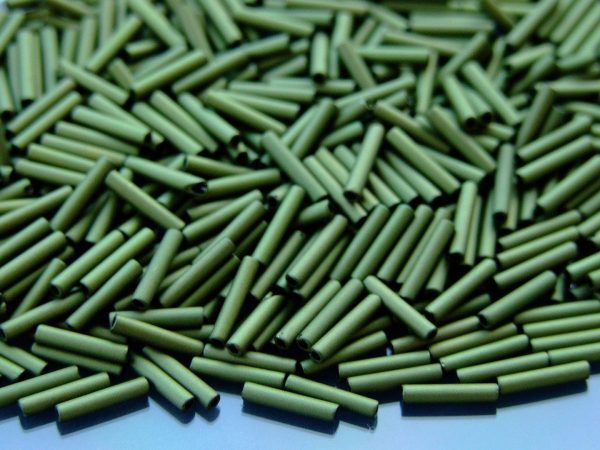 10g 617 Matte Color Dark Olivine Toho Bugle Seed Beads 9mm Michael's UK Jewellery