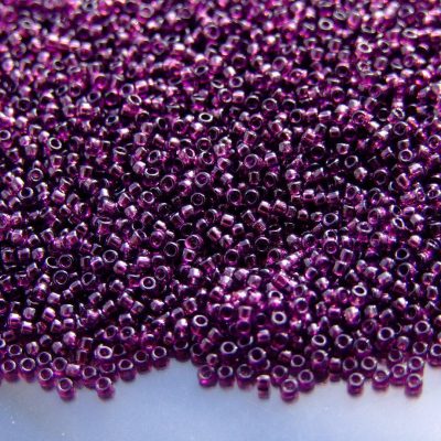 10g 6C Transparent Amethyst Toho Seed Beads 15/0 1.5mm Michael's UK Jewellery