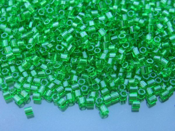 10g 7 Transparent Peridot Toho Hexagon Seed Beads 8/0 3mm Michael's UK Jewellery