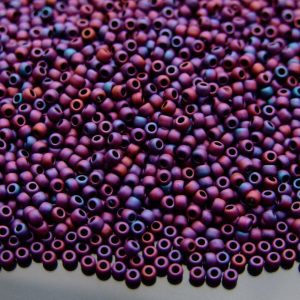 10g 704 Matte Color Andromeda Toho Seed Beads 11/0 2.2mm Michael's UK Jewellery