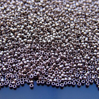 10g 711 Nickel Toho Seed Beads 15/0 1.5mm Michael's UK Jewellery