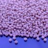 Toho Seed Beads 766 Opaque Pastel Frosted Light Lilac 11/0 beads mouse
