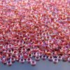 10g 771 Inside Color Crystal/Strawberry Lined Rainbow Toho Demi Round Seed Beads 8/0 3mm Michael's UK Jewellery