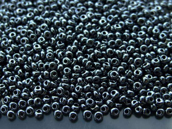 10g 81 Metallic Hematite Toho 3mm Magatama Seed Beads Michael's UK Jewellery