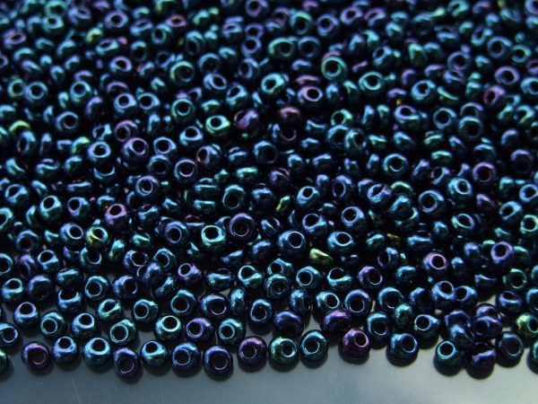 10g 82 Metallic Nebula Toho 3mm Magatama Seed Beads Michael's UK Jewellery