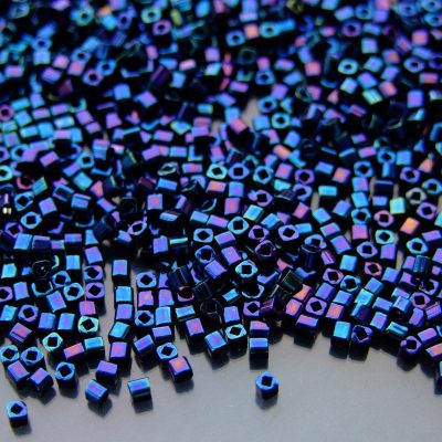 10g 82 Metallic Nebula Toho Cube Seed Beads 1.5mm Michael's UK Jewellery