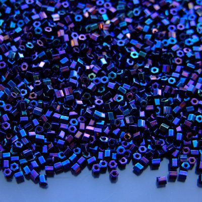 10g 82 Metallic Nebula Toho Hexagon Seed Beads 11/0 2mm Michael's UK Jewellery