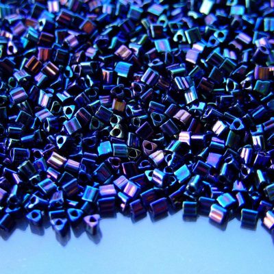 10g 82 Metallic Nebula Toho Triangle Seed Beads 11/0 2mm Michael's UK Jewellery
