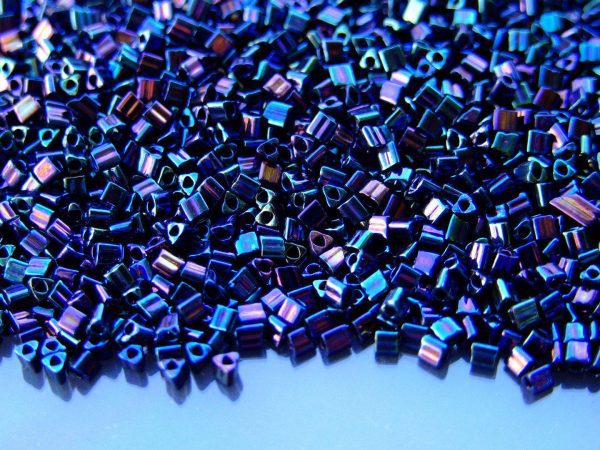 10g 82 Metallic Nebula Toho Triangle Seed Beads 11/0 2mm Michael's UK Jewellery