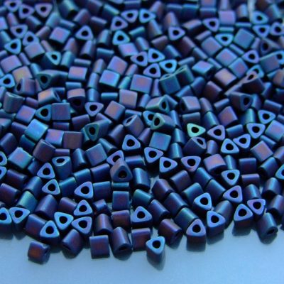 10g 82F Frosted Metallic Nebula Toho Triangle Seed Beads 8/0 3mm Michael's UK Jewellery