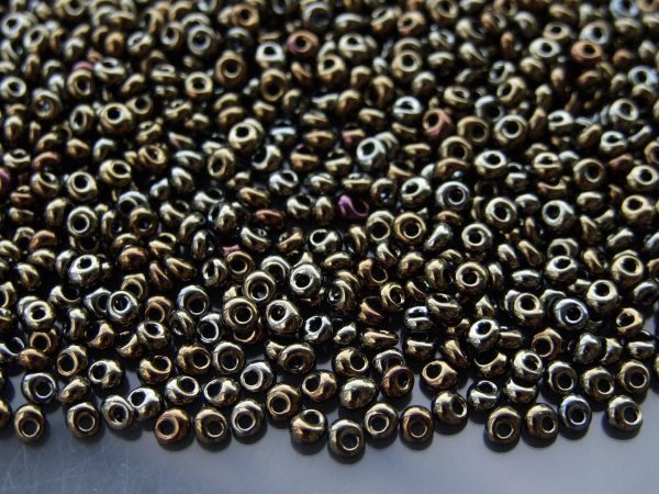 10g 83 Metallic Iris Brown Toho 3mm Magatama Seed Beads Michael's UK Jewellery