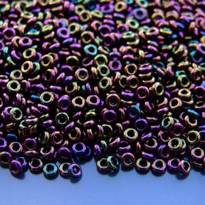 10g 85 Metallic Iris Purple Toho Demi Round Seed Beads 8/0 3mm Michael's UK Jewellery