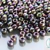 TOHO Seed Beads 85 Metallic Iris Purple 3/0 beads mouse