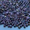 10g 85F Frosted Metallic Iris Purple Toho Triangle Seed Beads 8/0 3mm Michael's UK Jewellery