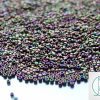 10g 85F Metallic Iris Purple Frosted Toho Seed Beads 15/0 1.5mm Michael's UK Jewellery