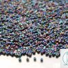 10g 86F Opaque Rainbow Iris Frosted Toho Seed Beads 15/0 1.5mm Michael's UK Jewellery