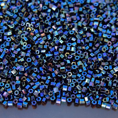 10g 88 Metallic Cosmos Toho Hexagon Seed Beads 11/0 2mm Michael's UK Jewellery