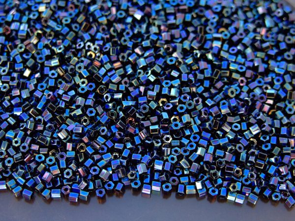 10g 88 Metallic Cosmos Toho Hexagon Seed Beads 11/0 2mm Michael's UK Jewellery