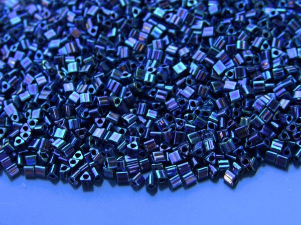 10g 88 Metallic Cosmos Toho Triangle Seed Beads 11/0 2mm Michael's UK Jewellery