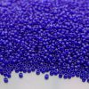 10g 8DF Transparent Frosted Cobalt Toho Seed Beads 15/0 1.5mm Michael's UK Jewellery