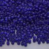 TOHO Seed Beads 8DF Transparent Frosted Cobalt 8/0 beads mouse
