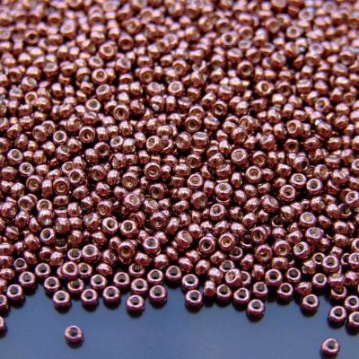 10g 91085 Galvanized Burnt Cinnamon Miyuki Seed Beads 11/0 2mm Michael's UK Jewellery