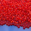 10g 910F Matte Silver Lined Flame Red Miyuki Seed Beads 8/0 3mm Michael's UK Jewellery
