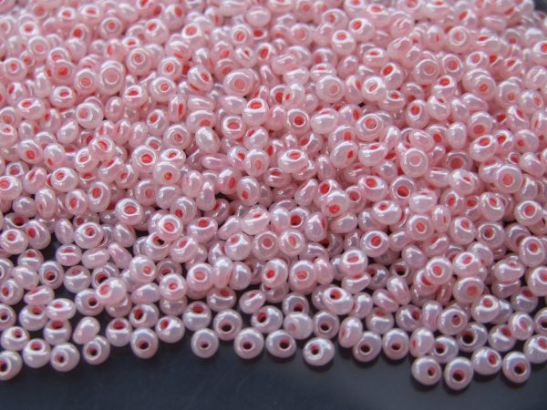 10g 911 Ceylon Impatiens Pink Toho 3mm Magatama Seed Beads Michael's UK Jewellery