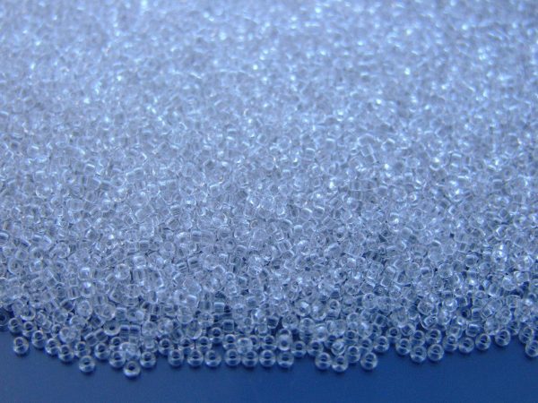 10g 9131 Crystal Miyuki Seed Beads 15/0 1.5mm Michael's UK Jewellery