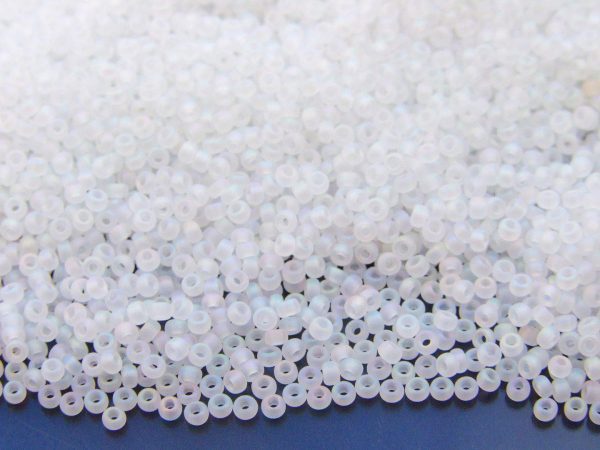 10g 9131FR Matte Transparent Crystal AB Miyuki Seed Beads 11/0 2mm Michael's UK Jewellery