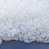 10g 9131SFR Semi Matte Transparent Crystal AB Miyuki Seed Beads 11/0 2mm Michael's UK Jewellery