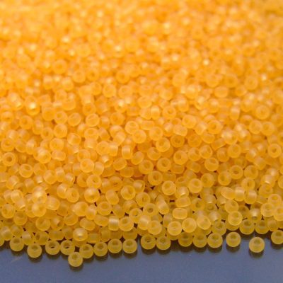 10g 9132F Matte Transparent Light Topaz Miyuki Seed Beads 11/0 2mm Michael's UK Jewellery