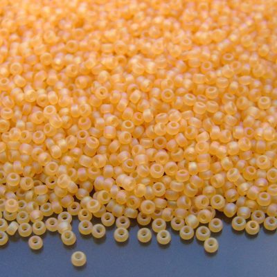 10g 9132FR Matte Transparent Light Topaz AB Miyuki Seed Beads 11/0 2mm Michael's UK Jewellery