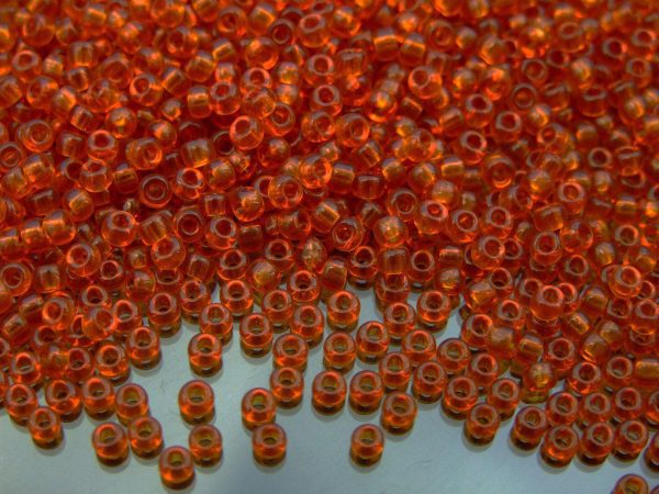 10g 9133 Transparent Topaz Miyuki Seed Beads 8/0 3mm Michael's UK Jewellery
