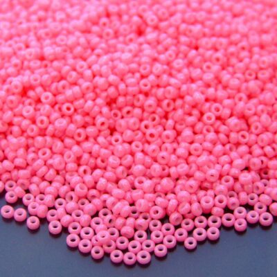 10g 91385 Dyed Opaque Pink Miyuki Seed Beads 11/0 2mm Michael's UK Jewellery