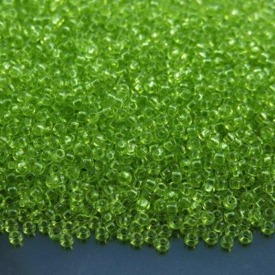 10g 9143 Transparent Chartreuse Miyuki Seed Beads 11/0 2mm Michael's UK Jewellery