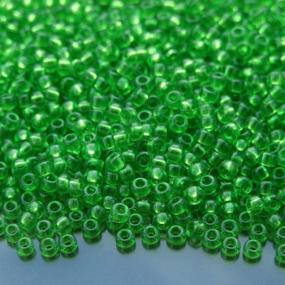 10g 9144 Transparent Lime Miyuki Seed Beads 8/0 3mm Michael's UK Jewellery