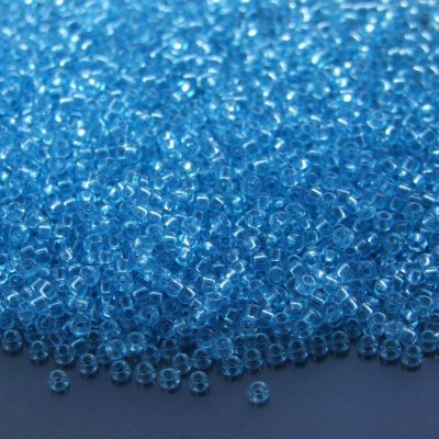 10g 9148 Transparent Light Blue Miyuki Seed Beads 11/0 2mm Michael's UK Jewellery