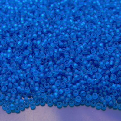 10g 9149F Matte Transparent Capri Blue Miyuki Seed Beads 11/0 2mm Michael's UK Jewellery