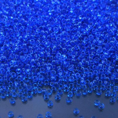 10g 9150 Transparent Sapphire Miyuki Seed Beads 11/0 2mm Michael's UK Jewellery