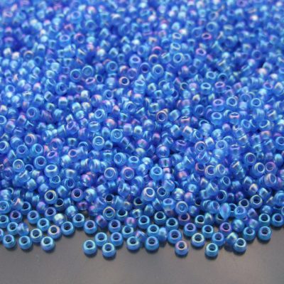 10g 9150SFR Semi Matte Transparent Sapphire AB Miyuki Seed Beads 11/0 2mm Michael's UK Jewellery