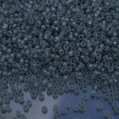 10g 9152F Matte Transparent Grey Miyuki Seed Beads 11/0 2mm Michael's UK Jewellery