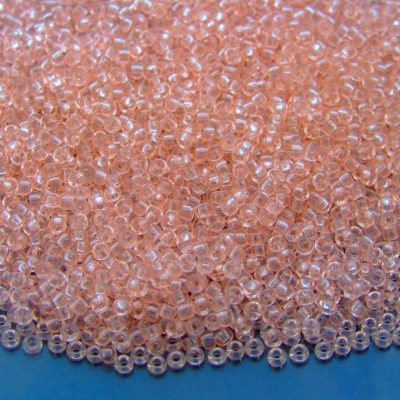 10g 9155 Transparent Light Tea Rose Miyuki Seed Beads 11/0 2mm Michael's UK Jewellery