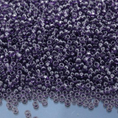 10g 9157 Transparent Amethyst Miyuki Seed Beads 11/0 2mm Michael's UK Jewellery